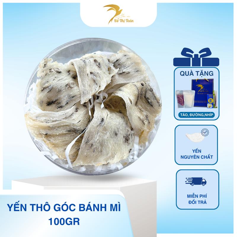 [CFV-DTT] Tổ yến thô bánh mì-Kèm quà- Yến sào Đỗ Thị Toán FoodSS-