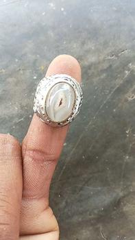 Product Review of Cincin batu akik combong bolong asli alam from T**🇪 0