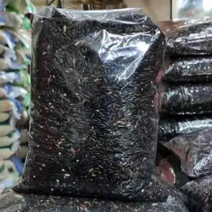 Ketan Hitam Organik berkualitas kemasan 1 kg.