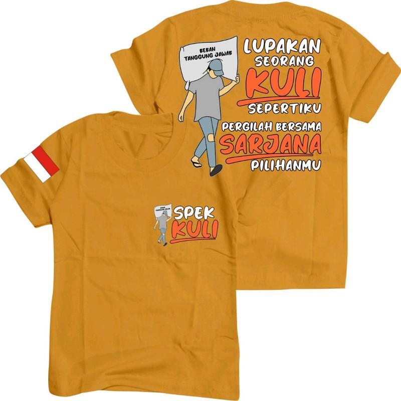 Kaos Dtf Terviral Lupakan Seorang Kuli Kaos Murah Kaos Hitam Terlaris Dewasa Kaos Distro T-Shirt Pria Combed Katun Oblong Nyaman Pendek Polos 4