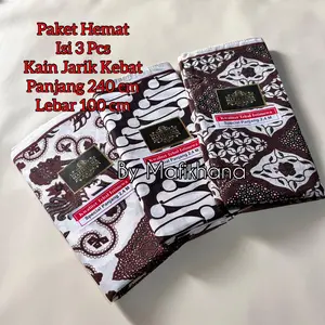 Paket Hemat Isi 3 pcs Kain Jarik Batik Mafikhana DH panjang 240cm kain persalinan nujuh bulanan selendang gendong bedong bayi