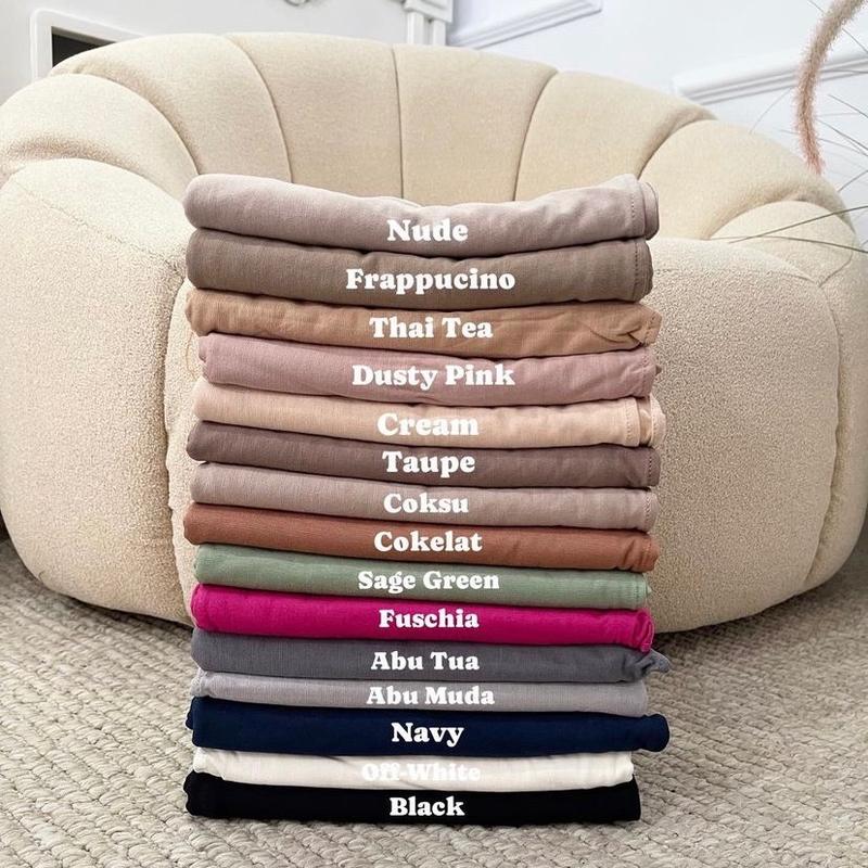 PASHMINA KAOS RAYON | BY LUMMY | PASHMINA KEKINIAN 0