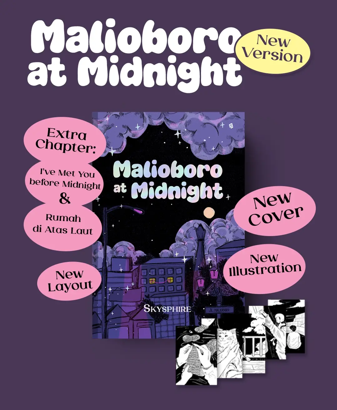 Novel Malioboro at Midnight & Midnight Diaries by Malioboro Hartigan By Skysphire