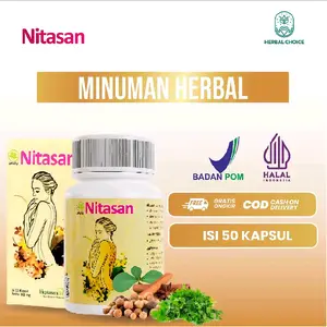 NITASAN Herbal - Isi 50 Kapsul Premium BPOM