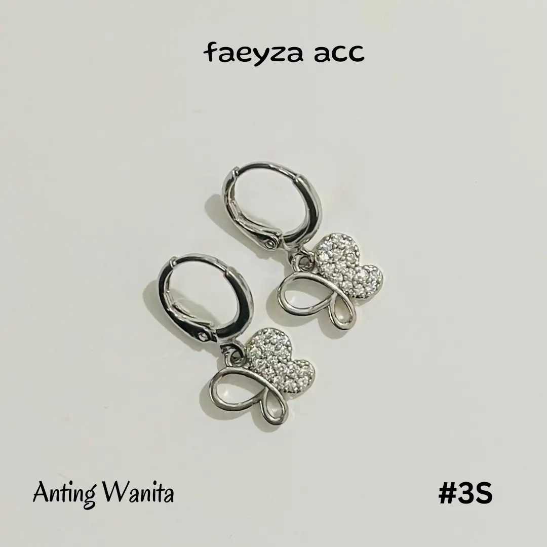 Anting Wanita , Anting Anti Karat dan Tidak Luntur (GABUNG) Mutiara
