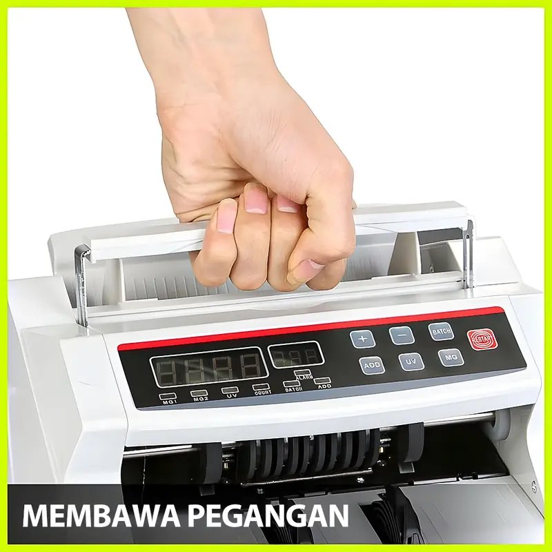 Mesin hitung uang dengan deteksi anti-pemalsuan UV/MG Penghitungan uang dengan layar LCD 1