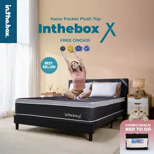 [FREE Bed To Go] New Kasur Spring Bed IN THE BOX X3 - Garansi 10 Tahun