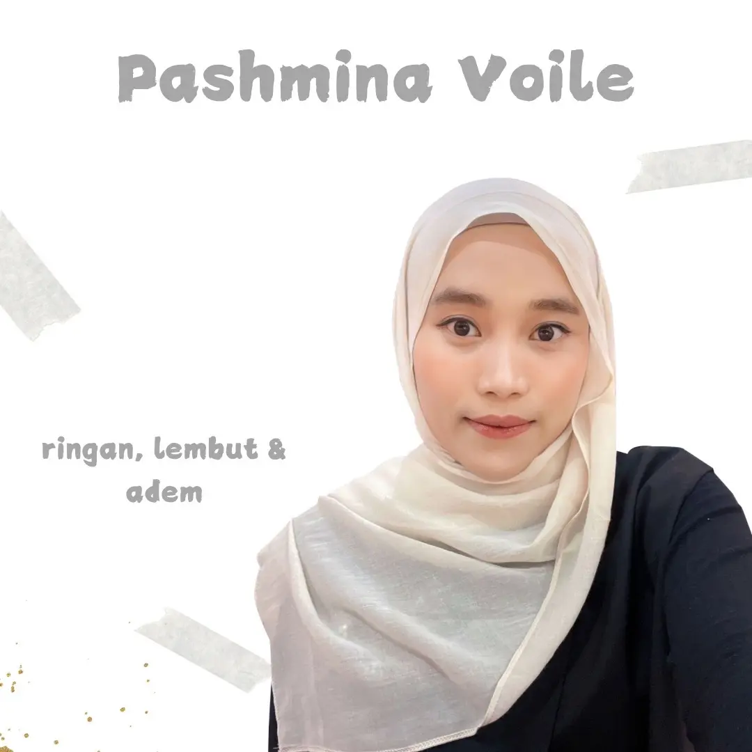 Zwetta Shawl Pashmina Voile Jilbab Wanita