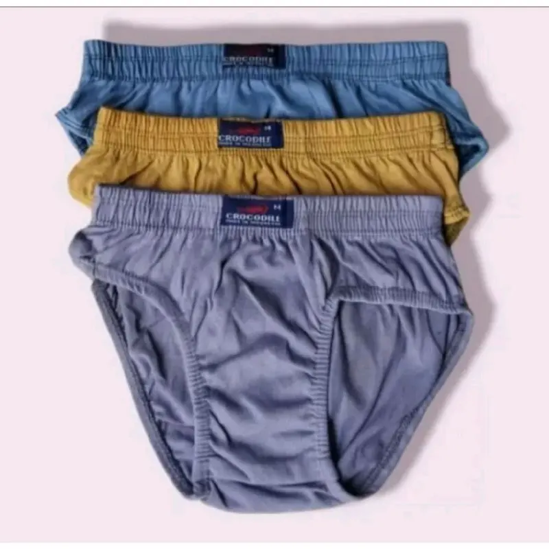 Diskon 6 PCS Celana Dalam Pria Dewasa Comodo Motif Polos CD Cowok Katun Lembut Nyaman dipakai - Size M-3L - Boxer, Pendek Remaja 6