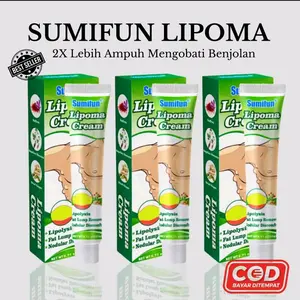 [ PROMO 3 PCS ] SUMIFUN LIPOMA CREAM SALEP MEREDAKAN BENJOLAN TANGAN DAN LEHER BENJOLAN TUBUH LAINNYA ORIGINAL(dsaviorofficialshop