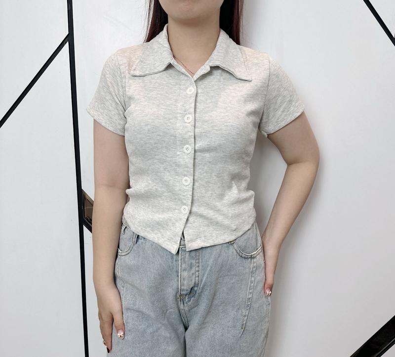 Product Introduction of Annora Top I Atasan Knit Wanita Berkerah Lengan Pendek 10