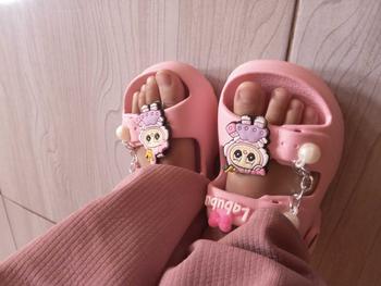 Product Review of Sandal Bayi Anak Perempuan 1-3 Tahun Motif Ranta Ban2 Labubu Tali Belakang Ringan Nyaman Di Kaki Anak from S**i m**m 0