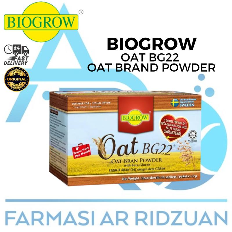 Biogrow Oat BG22 Sachets / Oat BG22 480g - TikTok Shop Malaysia
