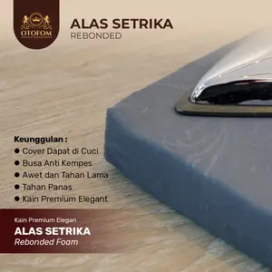 Otofom Alas Setrika Busa Rebonded Anti Kempes Uk 120cm x L 60cm x T 3cm