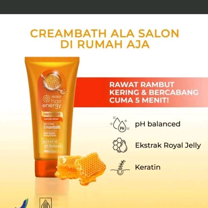 Makarizo hair energy fibertherapy creambath 200ml 2