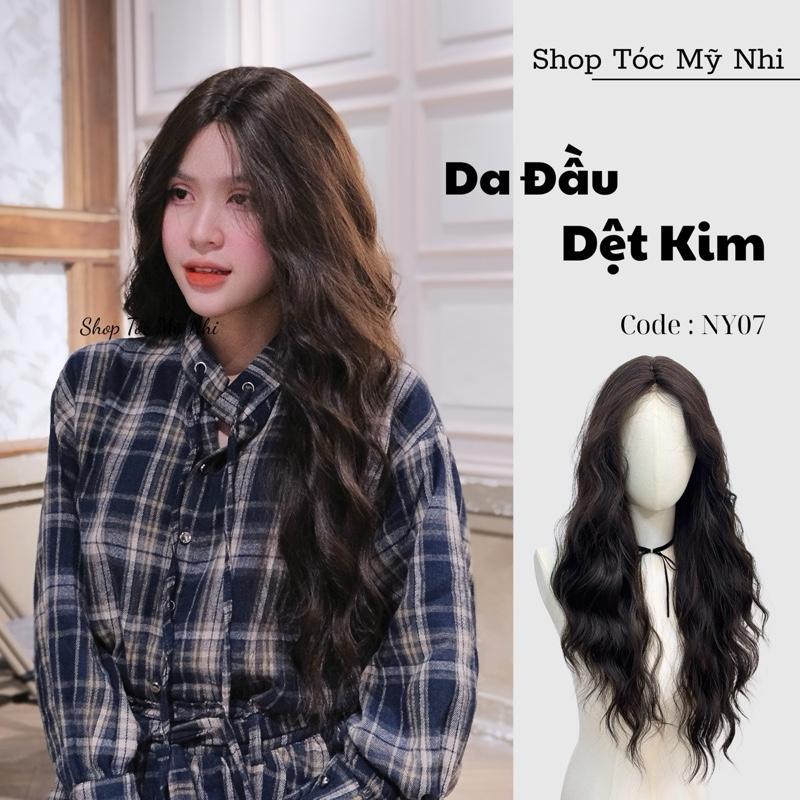 Tóc Giả Mỹ Nhi Tỉ Lệ Dệt Kim NY07 dài 60cm Xù Hippie