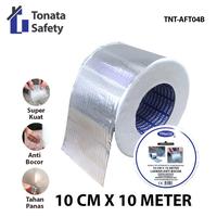 Gambar Lakban Anti Bocor Lem Anti Air Tonata Alumunium Foil Butyl Tape 10 cm x 10 m dari Tonata Indonesia Kab. Tangerang 1 Tokopedia