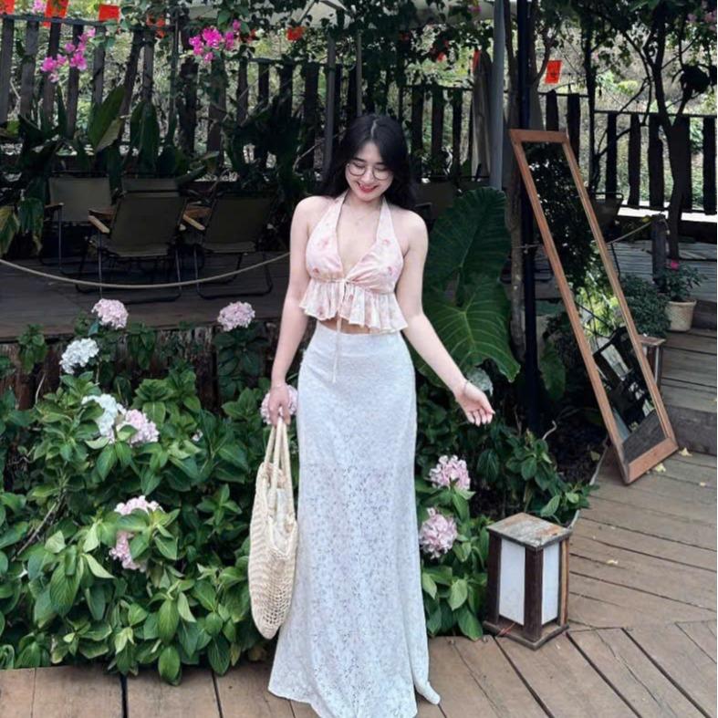 Mới - Chân Váy Ren Đuôi Cá [Một Mẩu House] 1