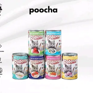 PROMO ! makanan kucing pocha kaleng kemasan 400gr all varian