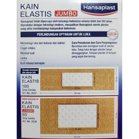 (GROSIR) Hansaplast - Fun Box isi 100 & Jumbo Isi 50+1 - Untuk Melindungi Keluarga Indonesia 1