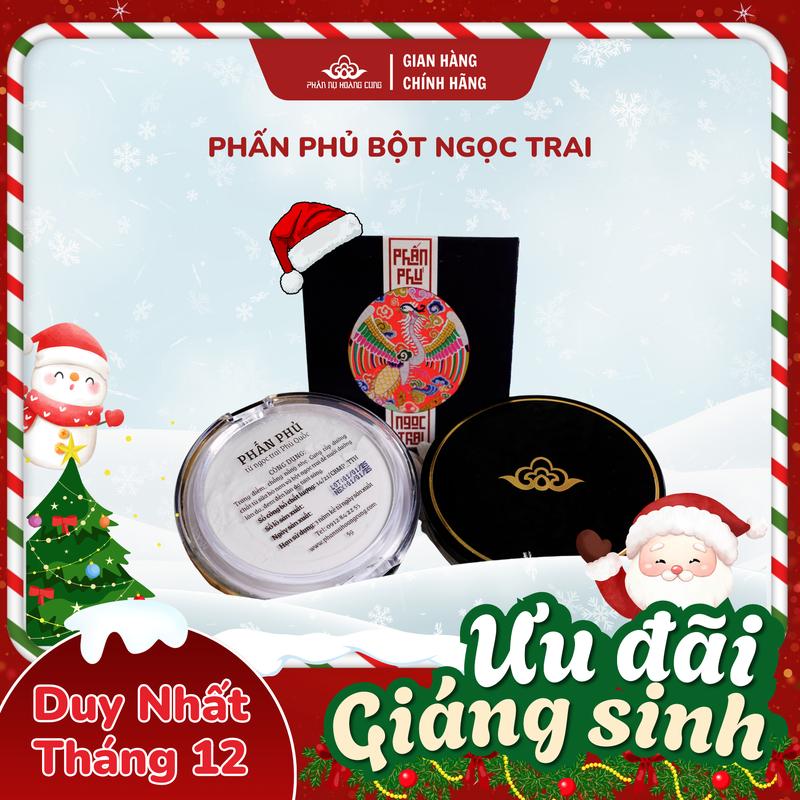   FS  Phấn Phủ Bột Ngọc Trai Phấn Phủ Kiềm Dầu Mỏng Nhẹ Bắt Sáng Cho Làn Da Mịn Lì Giữ Lớp Makeup Bền Màu Lâu Trôi Phấn Nụ Hoàng Cung 5g 