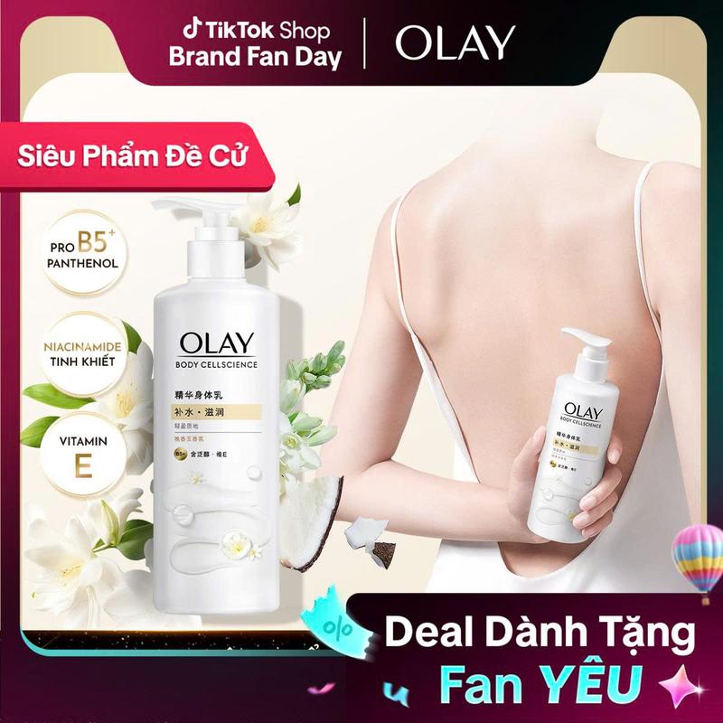 Sữa dưỡng thể Olay trắng da / tinh chất dưỡng ẩm hương Dạ Lan Hương Lily/hương…