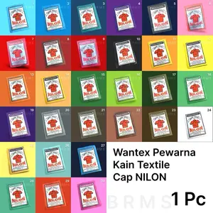 Wantex Wantek Wenter Pewarna Kain Warna Tekstil NILON Per 1 Bungkus