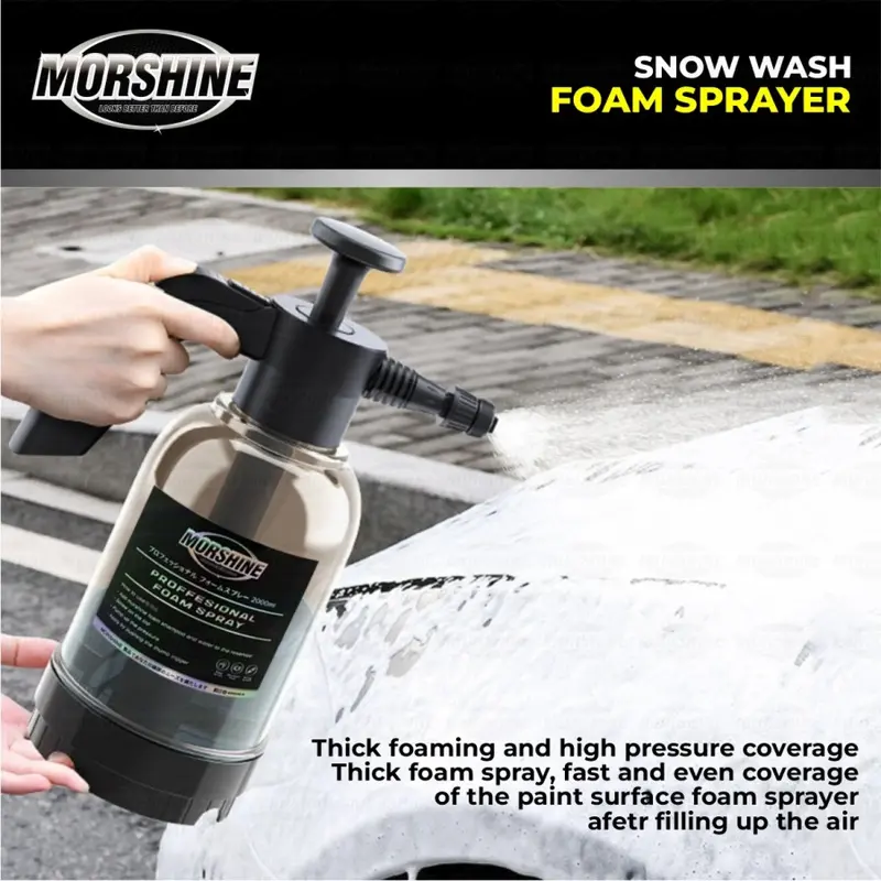 Sprayer Alat Semprot Salju Cuci Motor Mobil Snow Wash Manual Premium 2L Pompa Car 2