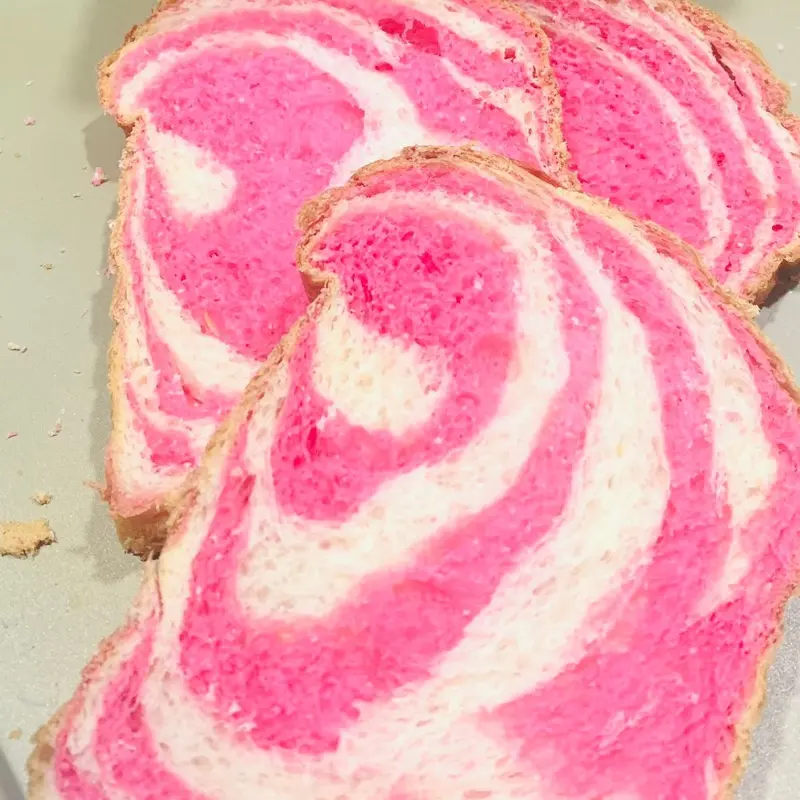 Marble Pink Bread . Loaf Bread . Sandwich . - TikTok Shop Malaysia