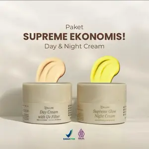 ZELUXE DAY & NIGHT CREAM SUPREME Mencerahkan Perawatan Wajah