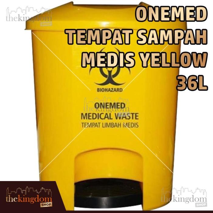 Gambar Onemed Tempat Sampah Limbah Medis 36L 36 Liter Tong Medical Waste Bin Non Biohazard Danger Bio Hazard - Non Medis dari The Kingdom Shop Kota Administrasi Jakarta Utara 5 Tokopedia