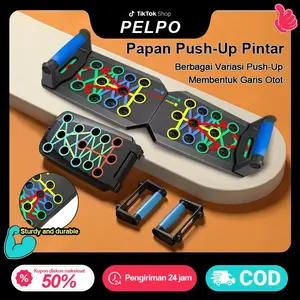 【Garansi Tiga Tahun BodyGoal】Sistem papan push-up memiliki beberapa posisi dan sudut untuk membentuk tubuh bagian atas secara maksimal Outdoor