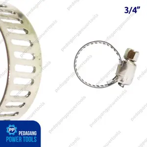 TERMURAH - KLEM SELANG 3/4 INCHI - HOSE CLAMP ASLI TAIWAN