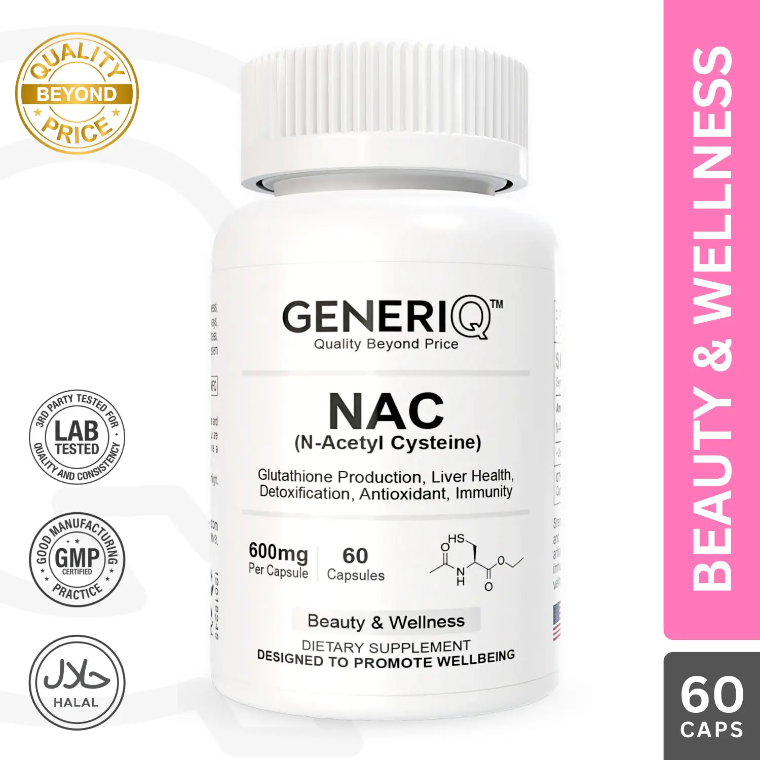 can you take glutathione and collagen at the same time NAC Supplement for Glutathione Boost and Liver Support main image 0