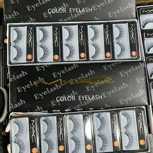 MAC Eyelash Bulu Mata Palsu Warna Hitam Tahan Lama untuk Makeup Harian dan Acara Spesial