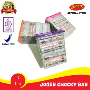 Joger Chocky Bar Toples Cokelat isi 40 Pcs Original chocky  bar Coklat