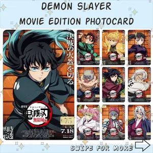 DEMON SLAYER KIMETSU NO YAIBA MOVIE EDITION PHOTOCARD