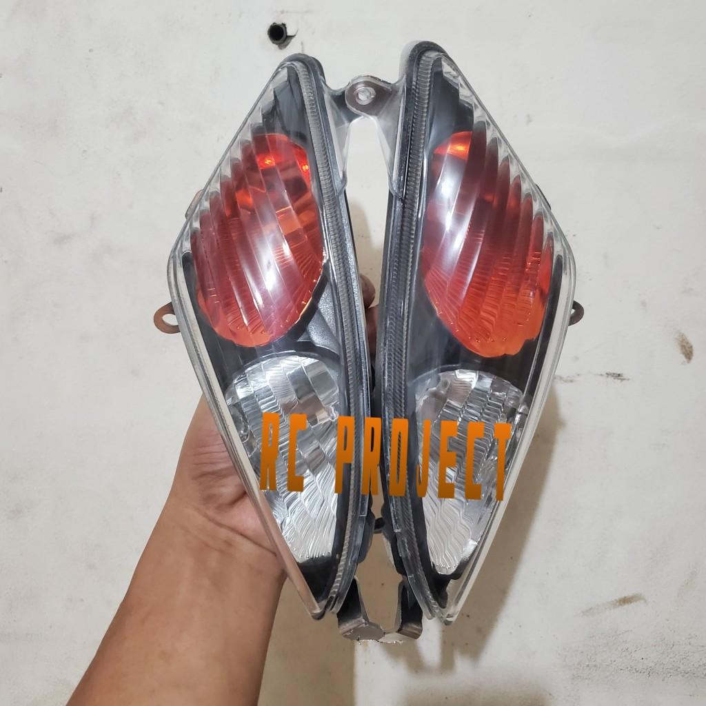 SEIN MIO SPORTY 5TL MODEL STENLY MX THAILAND 1 SET PLUS BOHLAM DAN SOKET / REFLEKTOR SEN MIO SPORTY 5 TL CUSTOM MODEL MIO MX THAILAND KOMPLIT MODEL STENLY