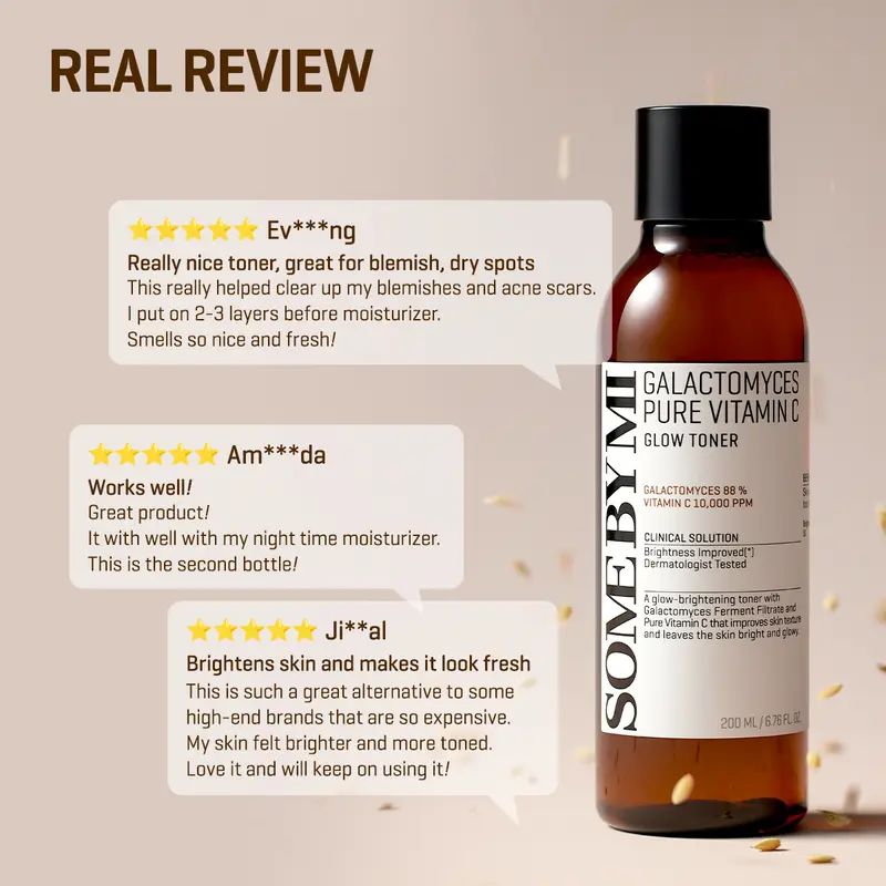 SOME BY MI Galactomyces Pure Vitamin C Glow Toner 5