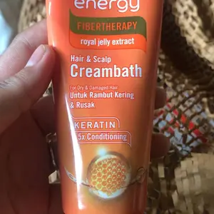 Makarizo Hair Energy Fibertherapy Hair & Scalp Creambath 5X Conditioning Royal Jelly Extract 100 mL