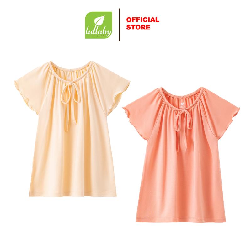 LULLABY - Đầm bé gái chun cổ thun lạnh - NH415N