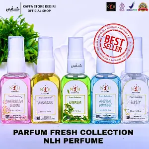 [NLH BPOM] 25rb Dapat 5 Botol parfum NLH Original Perfume unisex EDT Bodymist Wangi Tahan 2-3 jam