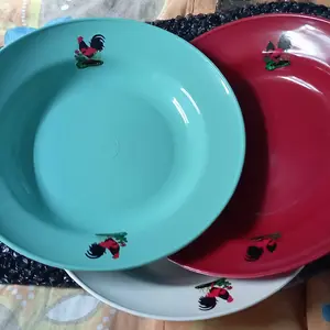 PROMO MURAH PAKET LENGKAP MANGKOK AYAM JAGO + PIRING AYAM JAGO + CANGKIR CANTIK