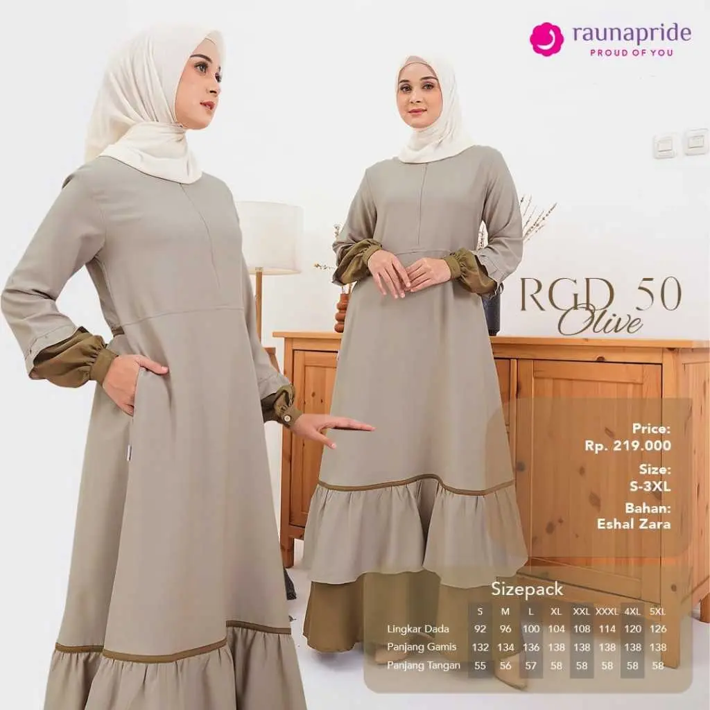 RAUNA GAMIS DEWASA RGD 50