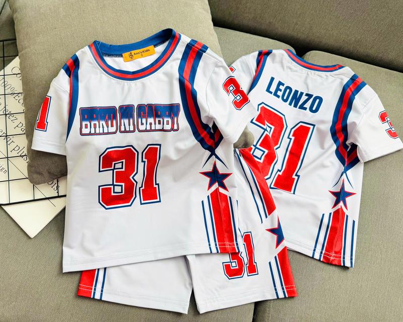   G120  12-45kg Bộ bé trai tay ngắn chất thun lạnh thể thao 