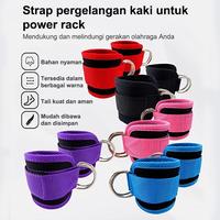 Gambar ANKLE STRAP FITNESS - Sabuk Pergelangan Kaki Neoprene untuk Latihan Beban, Velcro Kuat & Tali Panjang, Cocok untuk Home Gym - Merah Muda *1 dari KEEP GOING MAX Kab. Tangerang 3 Tokopedia