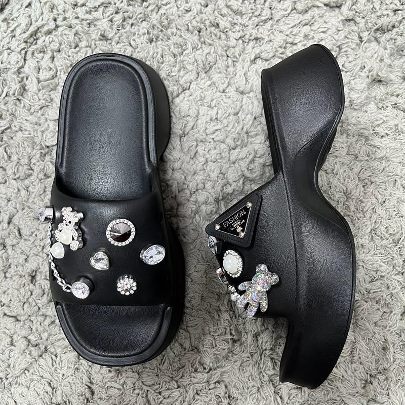 Product Introduction of Elegant Women Summer Shoes  Slippers Girl Footwear 9