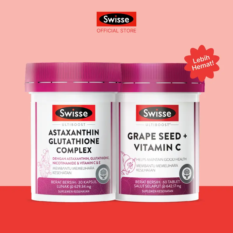 Swisse Ultiboost Astaxanthin Glutathione Complex - Shop