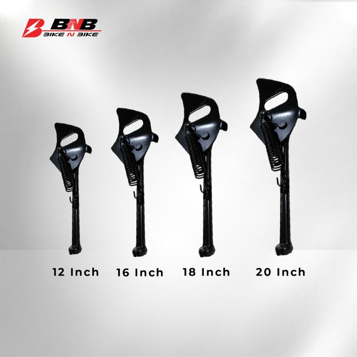 Gambar Standar Sepeda Bahan Steel Tebal Ukuran 12 16 18 20 Inch - Roda 12inch dari Bike n Bike Kab. Tangerang 5 Tokopedia
