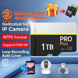 MicroSD Card Kartu Memori Performasi Tinggi Dengan Adaptor For CCTV/dengung/Samrtphone/Kamera - 32GB（120mbs）